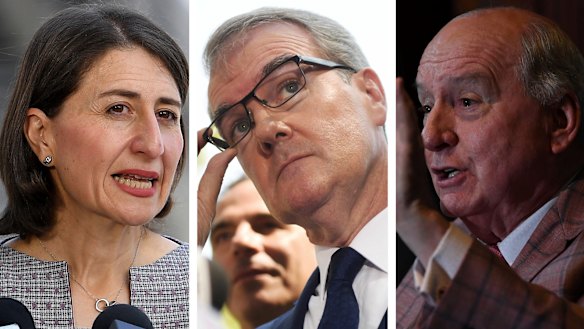 Premier Gladys Berejiklian has labelled as "hot-headed" Michael Daley’s intention to sack Alan Jones and other board members from the SCG Trust if Labor is elected.
