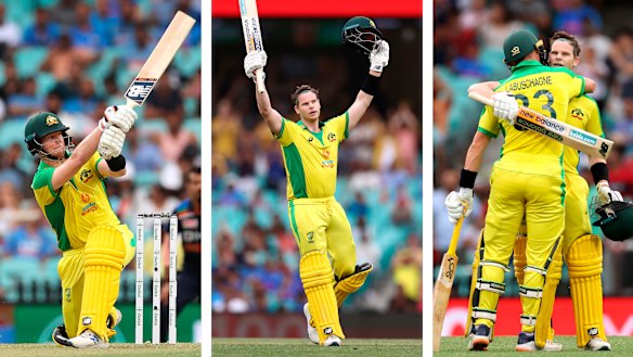 Steve Smith is the first Australian to post back-to-back ODI tons since David Warner four years ago.