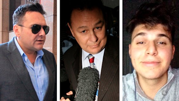 From left: George Alex, Mark Bryers, Arthur Alex. 