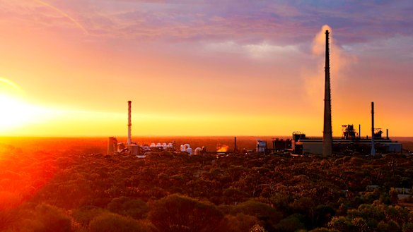 BHP's Nickel West Kalgoorlie smelter.