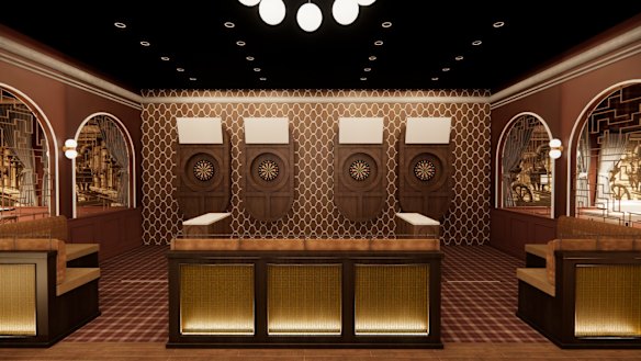 Darts will be a major feature of the new venue.