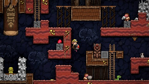 Brand new elements, like the rideable animals, and returning elements that are tweaked in surprising ways make Spelunky 2 feel fresh.