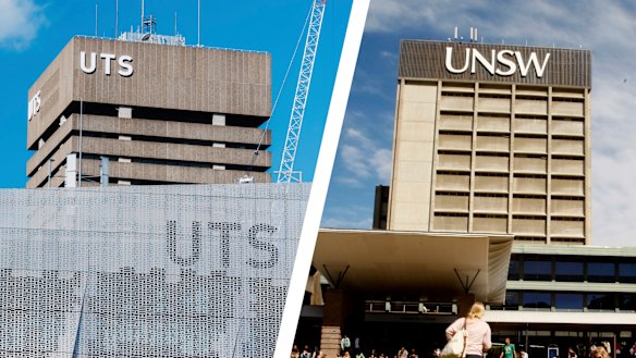 The University of Technology Sydney has overtaken UNSW Sydney as the second-most popular university.