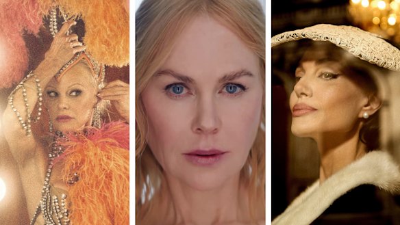 Snubbed: Pamela Anderson in The Last Showgirl, Nicole Kidman in Babygirl and Angelina Jolie in Maria.
