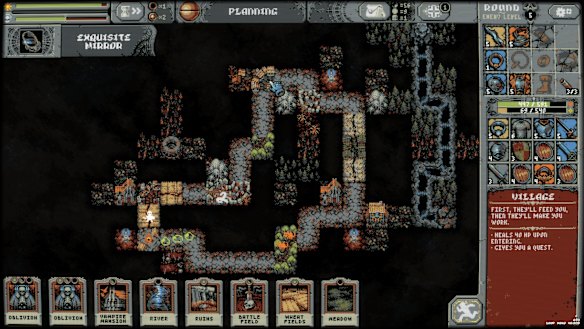 Loop Hero is a game of unexpected depth and storytelling.