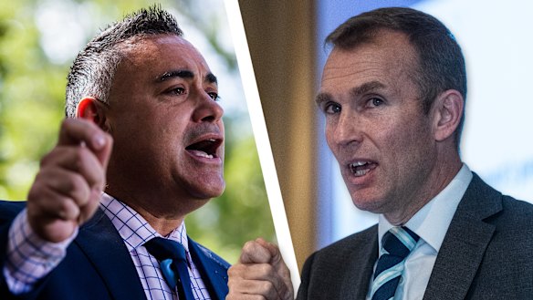 Deputy Premier John Barilaro passed on the concerns of a major property developer to Planning Minister Rob Stokes.