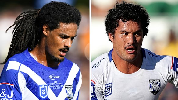 Canterbury stars Jayden Okunbor and Corey Harawira-Naera have been suspended indefinitely after taking two girls back to their hotel. 