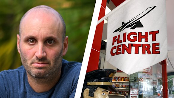 Adam Glezer was among disgruntled Flight Centre customers considering lodging a class action to get their money back. 