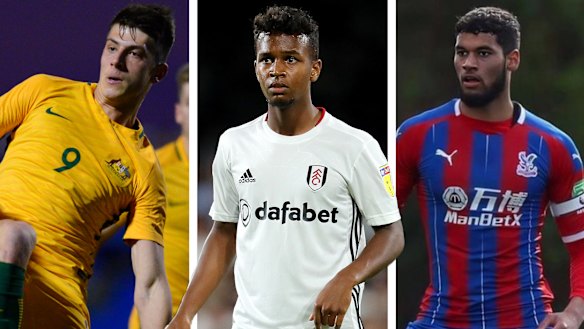 Generation next ... Deni Juric, Tyrese Francois, Jay Rich-Baghuelou.