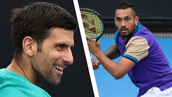 Nick Kyrgios says he has developed a bromance with Novak Djokovic.