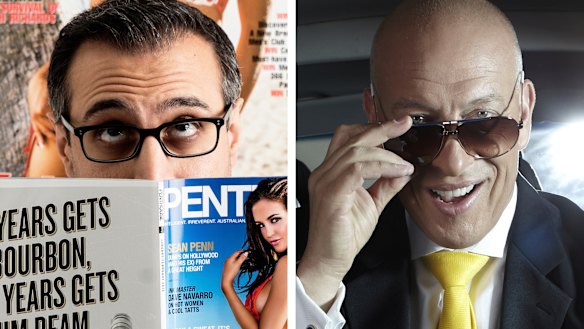 Damien Costas, publisher of Australian Penthouse, is in the middle of a court dispute with Sydney publicist Max Markson. 