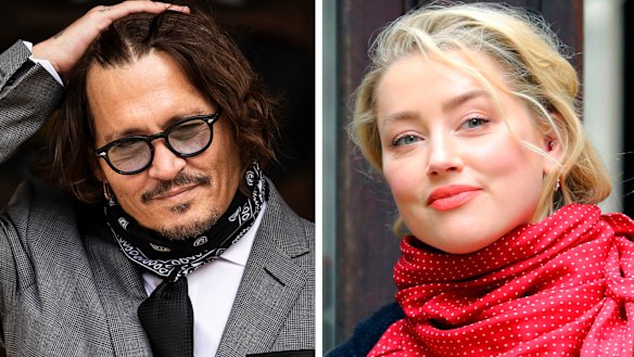Johnny Depp, left, has failed in his bid to get permission to appeal a London High Court ruling which upheld that he beat his ex-wife Amber Heard, right.