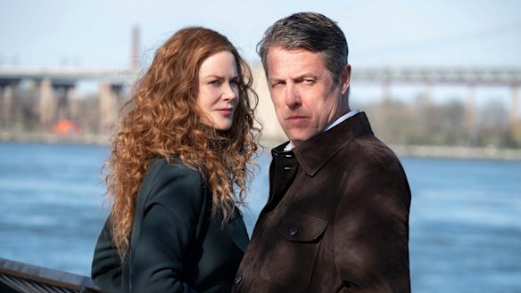 Nicole Kidman and Hugh Grant in The Undoing.