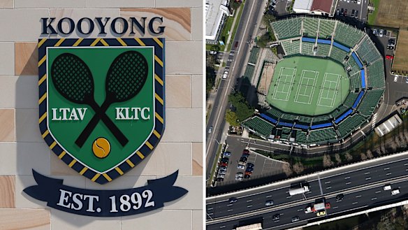Kooyong Lawn Tennis Club is attempting to put a rough patch behind it.