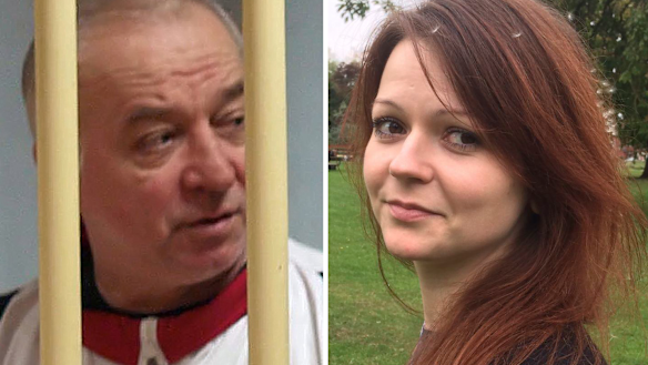 Former Russian spy Sergei Skripal and his daughter Yulia.