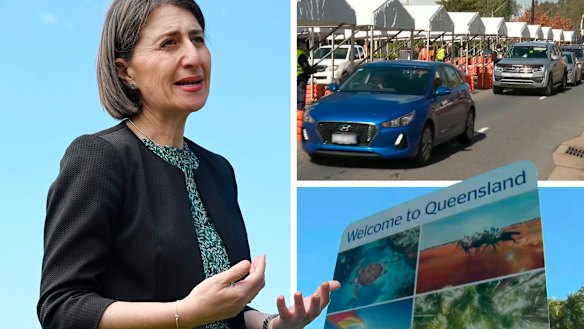 New South Wales' border clock appears to be reset to zero again on Friday. 