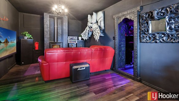 Inside Graham White's Wallan home.