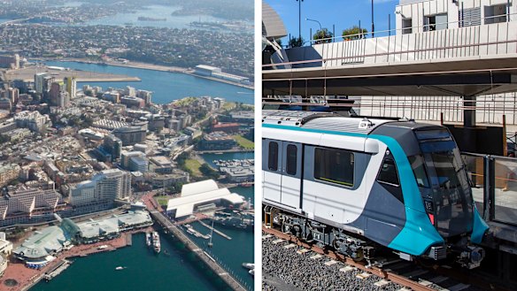 The government is expected to announce a Metro station in Pyrmont.