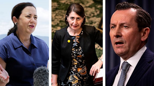 The Premiers of Queensland and WA have hit back at Berejiklian's claims over hotel quarantine expenses. 