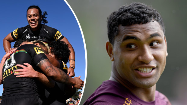 Tevita Pangai Junior could be heading to the Penrith Panthers next week.