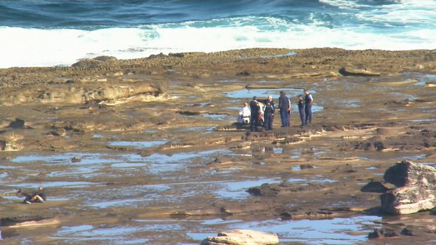 Three men died after their boat crashed into rocks at La Perouse. 