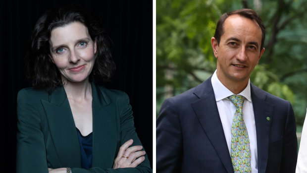 Allegra Spender is taking on Dave Sharma.