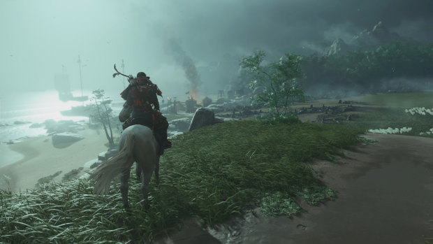 The wind and storms play a major role in Ghost of Tsushima.