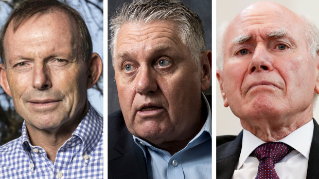Ray Hadley has condemned John Howard and Tony Abbott for 'gross errors of judgment'