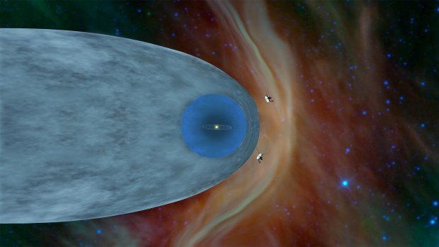 Voyager 1 and 2 have now both passed through the heliosphere.
