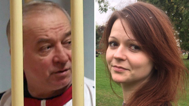 Poisoned: Russian ex-spy Sergei Skripal, 66, and his daughter Yulia Skripal, 33.