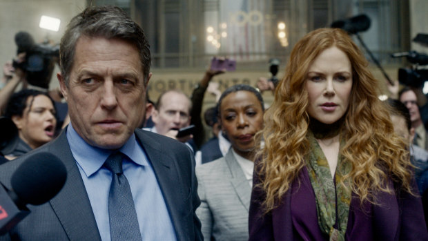 Hugh Grant and Nicole Kidman play wealthy Manhattan professionals in The Undoing.