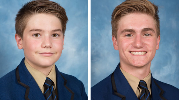 Sydney students Matthew and Berend Hollander, who are missing after New Zealand's White Island eruption.