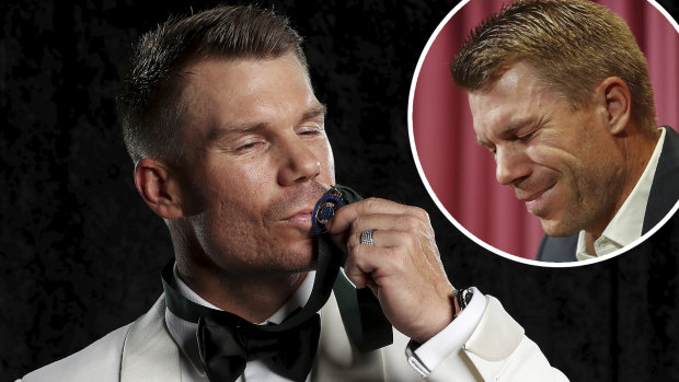 David Warner capped off a stunning comeback by claiming the highest individual honour in Australian men's cricket - the Allan Border Medal.