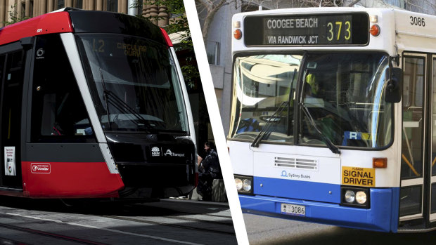 Up to 16 bus routes face being cut from Sydney's east to make way for the new light rail, according to leaked NSW government documents.