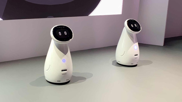 Samsung's Bot Care robots.