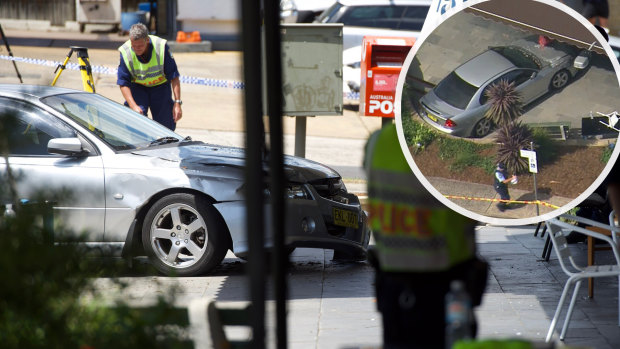 A 40-year-old woman was killed and nine others injured after a car crashed into a cafe in Sydney's north.