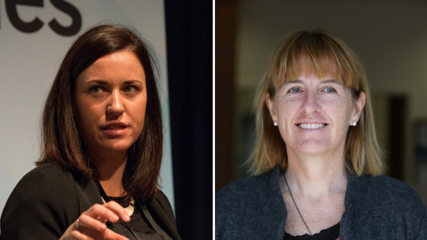 Erin Watson-Lynn and Ceclia Hammond will be head-to-head in next Sunday's Liberal preselection for the safe seat of Curtin.