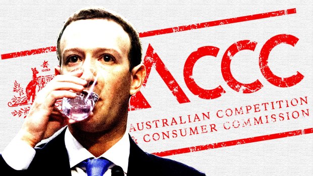 The ACCC inquiry has recommended a crackdown on tech giants Google and Facebook. 