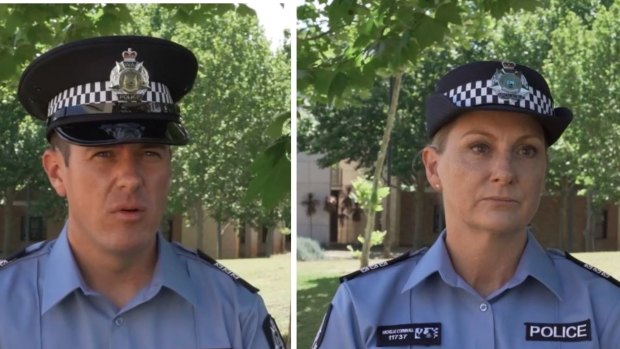 Sergeants Mike Little and Michelle Cornwall will be recognised for their bravery. 