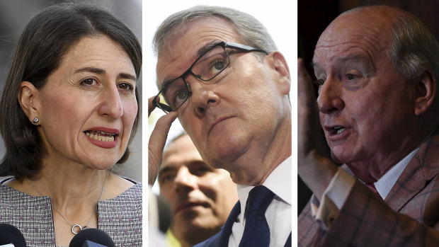 Premier Gladys Berejiklian has labelled as "hot-headed" Michael Daley’s intention to sack Alan Jones and other board members from the SCG Trust if Labor is elected.
