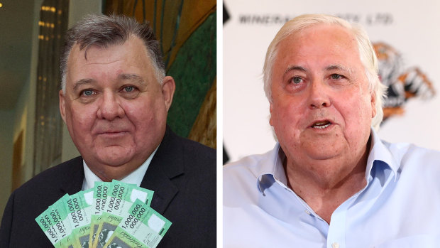 Independent Craig Kelly has spoken to Clive Palmer about helping him fund a defamation claim against Facebook.