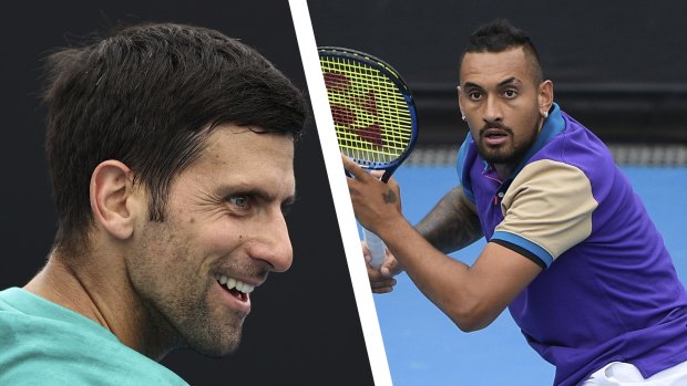 Novak Djokovic says he doesn’t have much respect for Nick Kyrgios off the court.