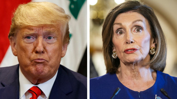 The dance is over: impeachment means war between Nancy Pelosi and Donald Trump.