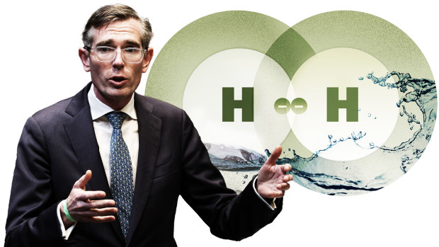 NSW Premier Dominic Perrottet has backed green hydrogen to boost the economy and help reduce carbon emissions.