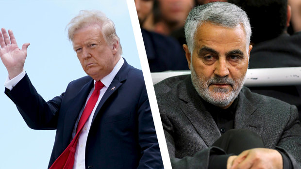Iran has asked Interpol to help detain US President Donald Trump over a drone strike that killed general Qassem Soleimani.