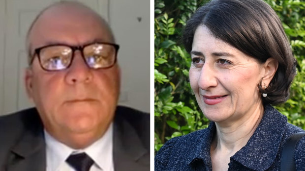 Daryl Maguire and Gladys Berejiklian.