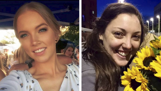 Died in the London Bridge attack: Australians Sara Zelenak and Kirsty Boden.