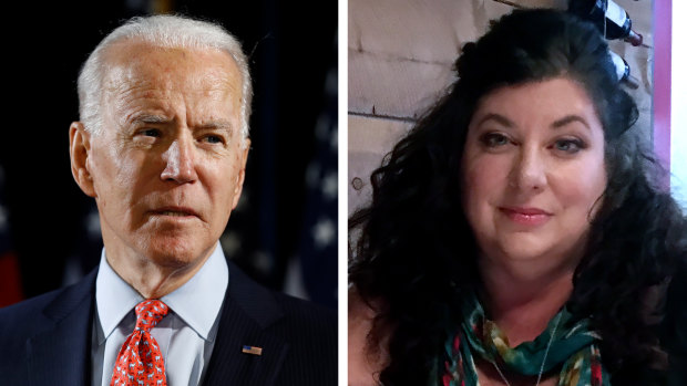 Joe Biden and his accuser, Tara Reade.