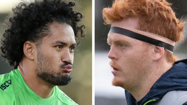 Canberra Raiders stars Corey Harawira-Naera and Corey Horsburgh have been charged with drink driving in separate incidents over the Christmas holidays.