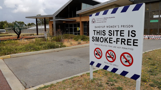 Bandyup Women’s Prison was the first prison to go smoke-free.